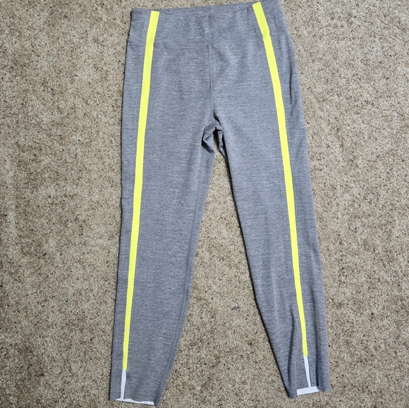 ZYIA Pants - Zyia Yelllow Stripe Leggings